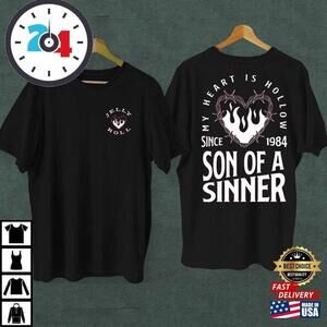 Son Of A Sinner Jelly Roll Retro T-Shirt 2 Sided